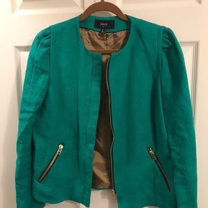MNG Never Worn Teal Blazer / Work Jacket